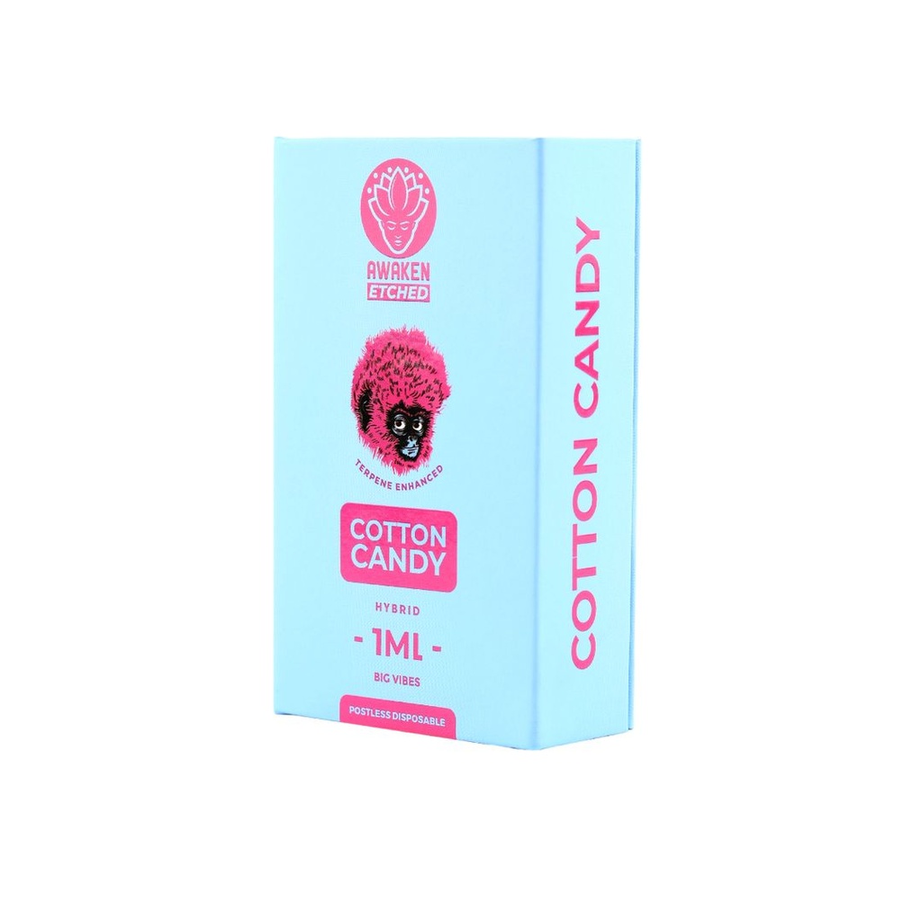 Awaken® Etched Disposable Vape 1ml - Watermelon Yeti (Hybrid)