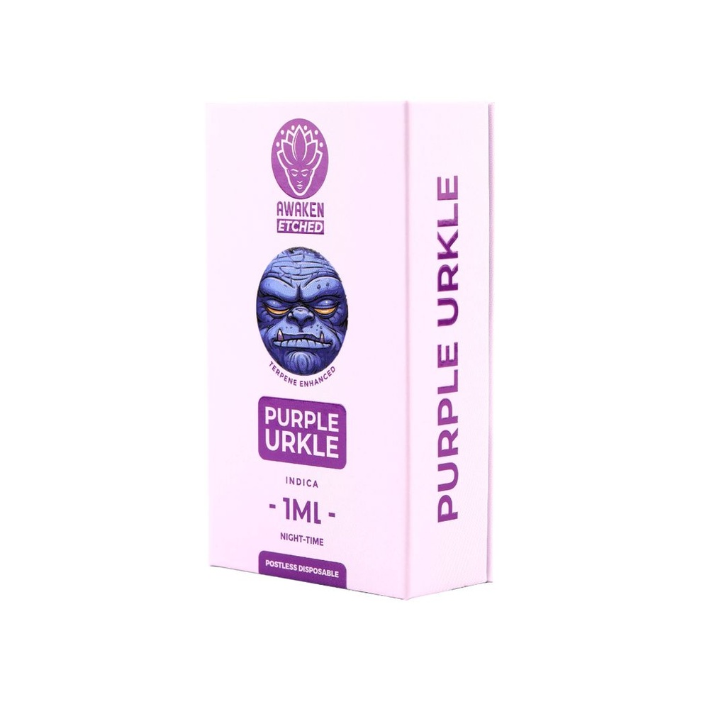 Awaken® Etched Disposable Vape 1ml - Taffy Slapper (Indica)