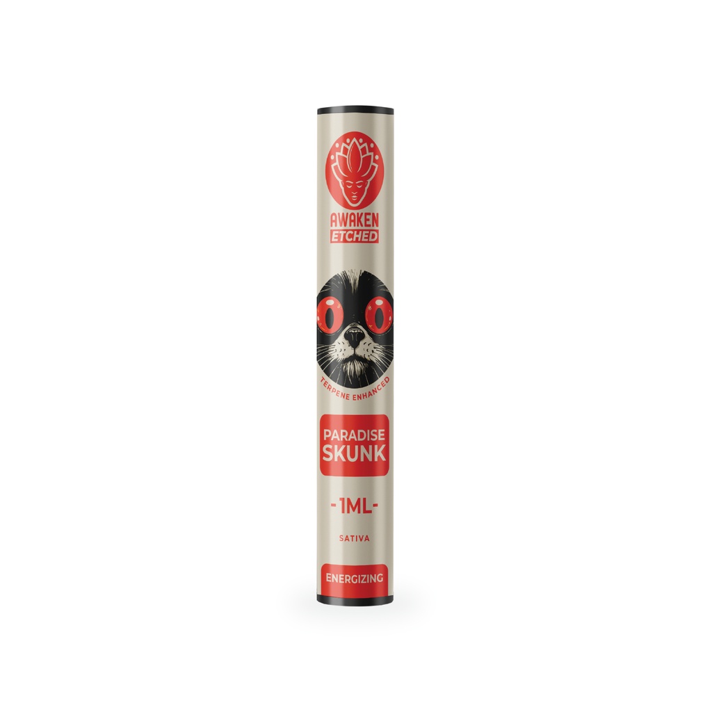 Awaken® Vape Etched Cartridges 1ml - Durban Poison (Sativa)