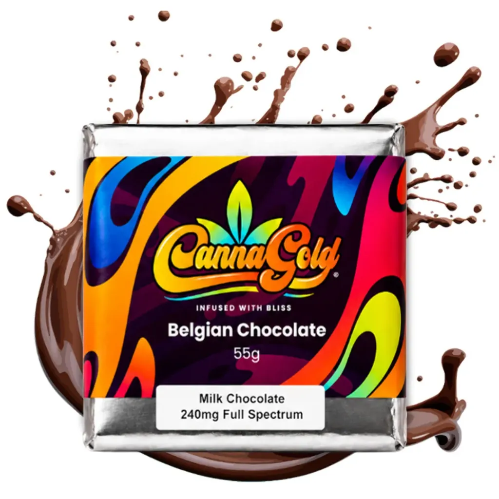 Belgian Chocolate Slab Full Spectrum (4x240mg)